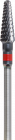 SCHWARZE HARTMETALLFRÄSER Keramikverblendugen